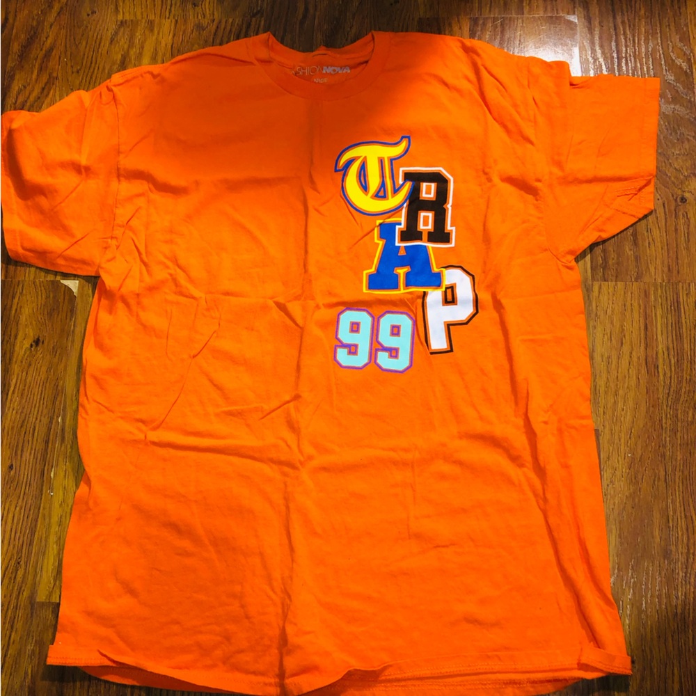 Orange Kids Graphic T-Shirt